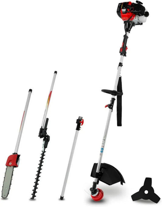 Decespugliatore Multifunzione EBERTH 52CC 3CV con Accessori Completi