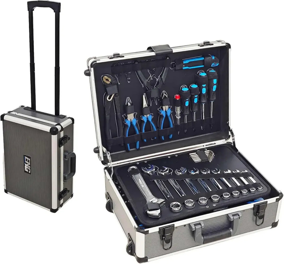 Carrello Porta Attrezzi con 176 Strumenti Professionali ENG PRO - FI 90 T127