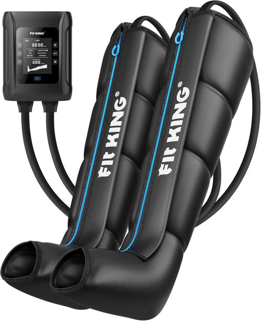 FIT KING Massaggiatore elettrico - massaggio a compressione d'aria, ricaricabile