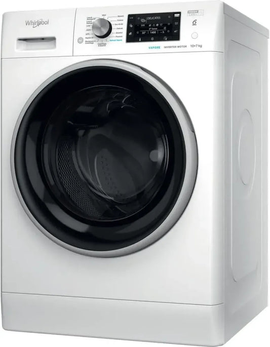 Lavasciuga 10 kg, Efficienza Classe D, 1400 giri/min, Motore Inverter