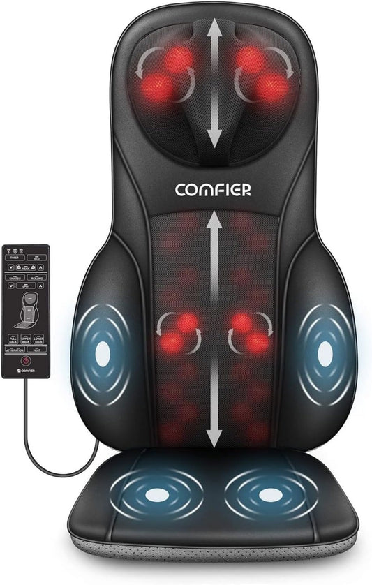 COMFIER Massaggiatore elettrico: massaggio Shiatsu, funzione riscaldante, uso domestico