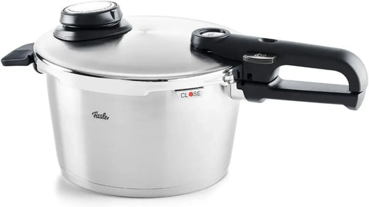 Pentola a Pressione Fissler Vitavit Premium 4.5L, Acciaio Inox, Compatibile Induzione