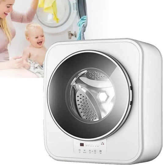 Mini Lavatrice Intelligente da Parete 3 Kg, Sterilizzazione ad Alta Temperatura