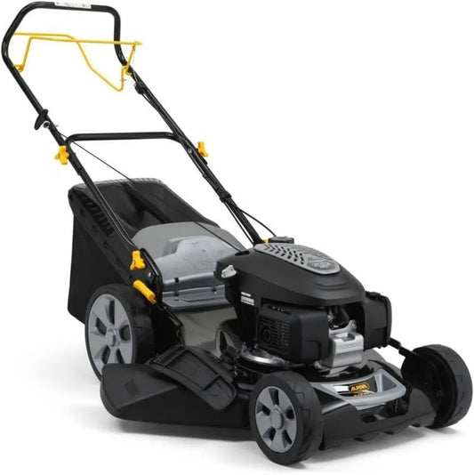Alpina Tagliaerba a Benzina 51 cm, 166 cc, Trazione Posteriore, 1800 m², Sacco 60 l, 6 Altezze Regolabili