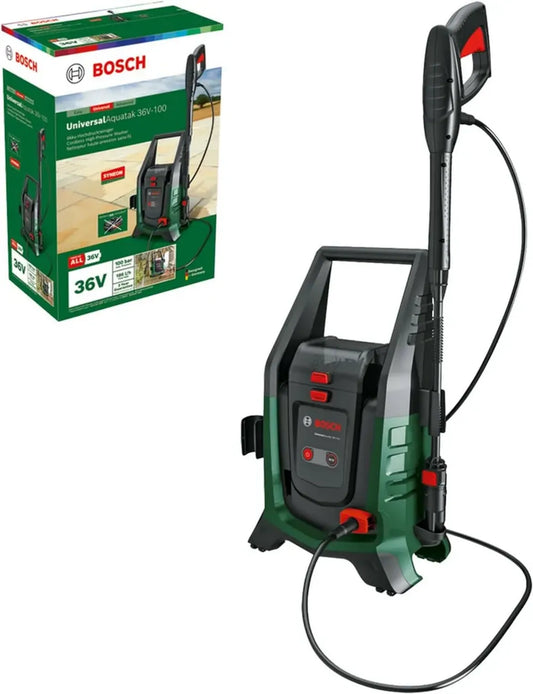 Idropulitrice Bosch 36V Senza Fili per Esterni, Autonomia 45 Min