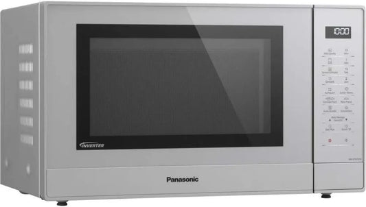 Panasonic Microonde Combinato 31L, 1000W, Grill e Inverter, Argento