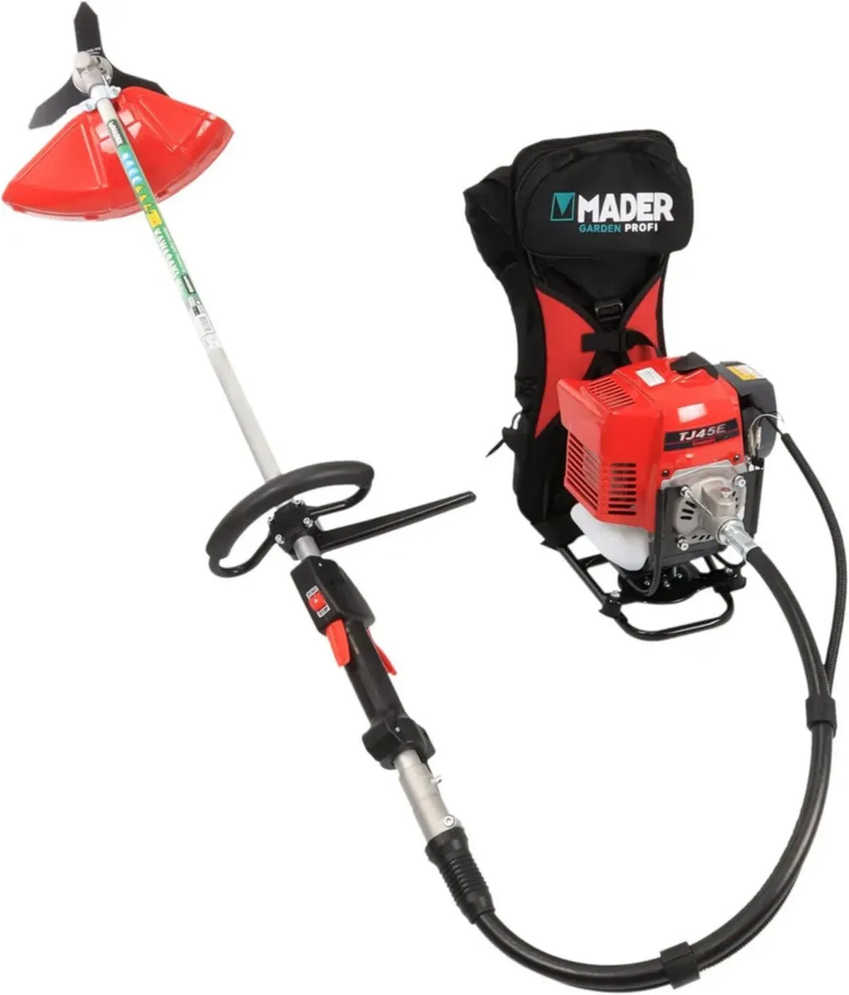 Decespugliatore a Zaino con Motore Kawasaki da 45.4cc - MADER Garden Tools
