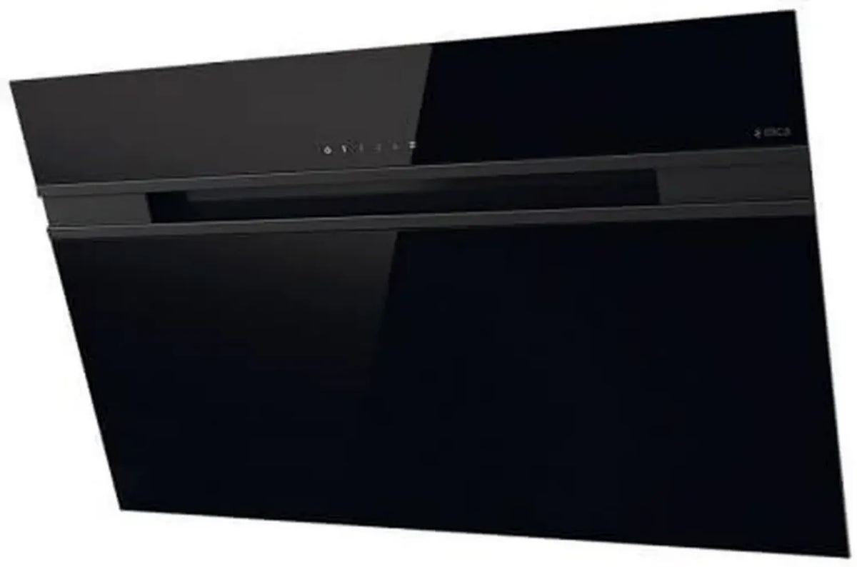 Elica Cappa da Parete 90 cm Aspirante Cucina Nera STRIPE