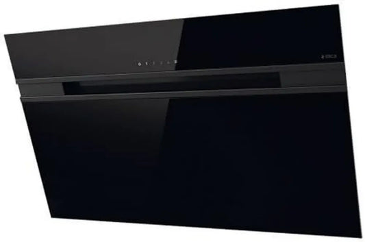 Elica Cappa da Parete 90 cm Aspirante Cucina Nera STRIPE