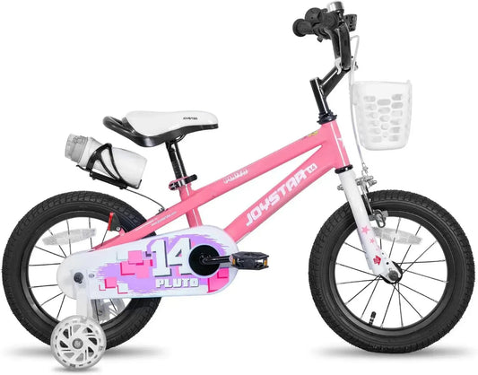 Bicicletta JOYSTAR Pluto per Bambini 2-11 Anni con Ruote Stabili e Cestino, Vari Colori