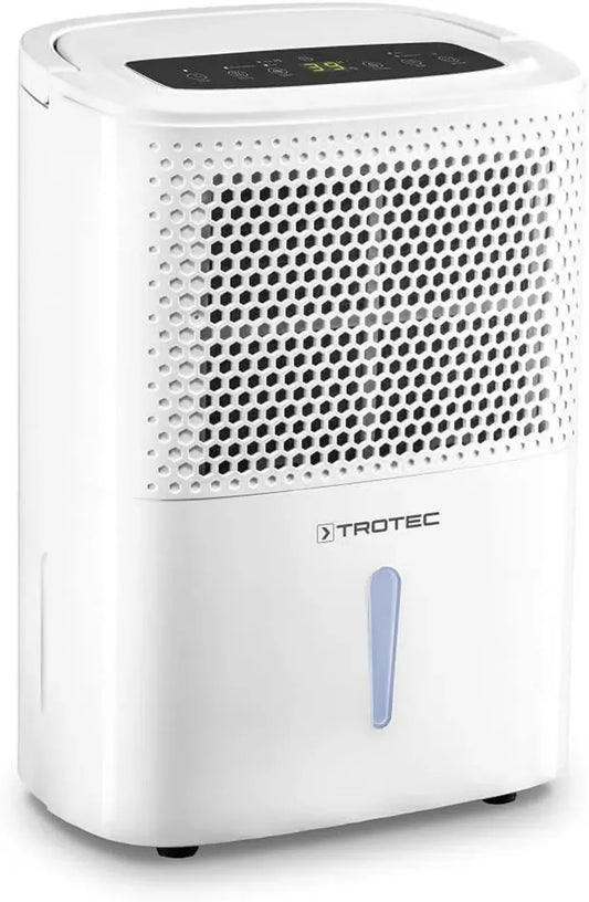 Deumidificatore Elettrico TROTEC TTK 26 E, 10L/Giorno, per 15m², Spegnimento Automatico