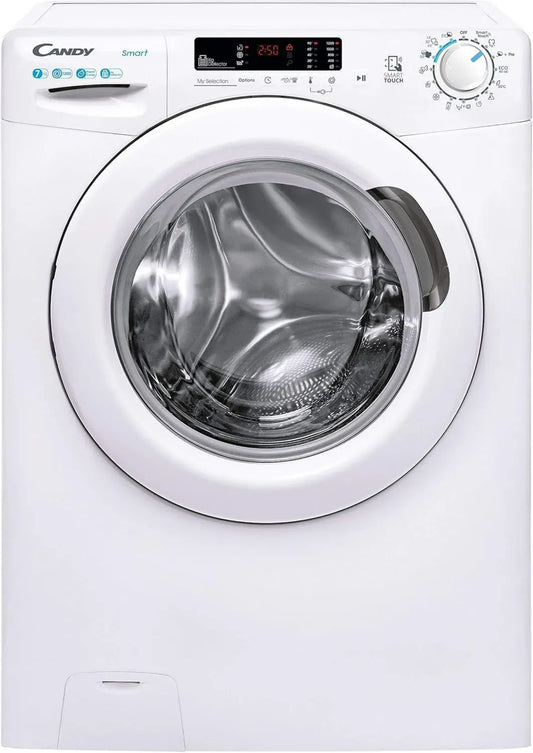 Lavatrice Candy Smart 7 Kg, NFC, Cicli Rapidi, Funzione Partenza Ritardata, Classe D, Bianco
