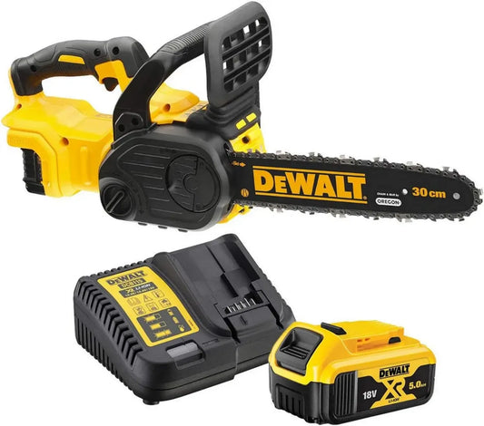 Motosega a Batteria DeWalt DCM565P1 18V, Nero/Giallo