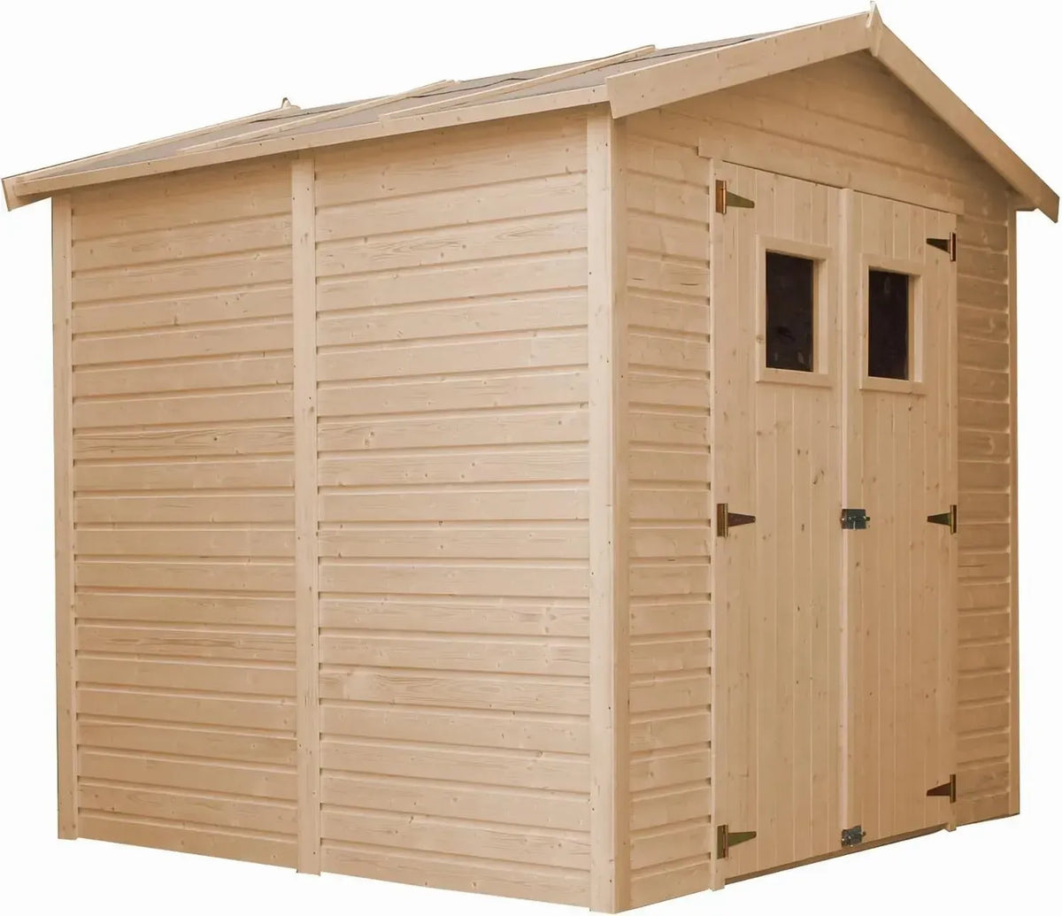 Casetta da giardino in legno con pavimento e finestre, 4,08 m² - Timbela M351