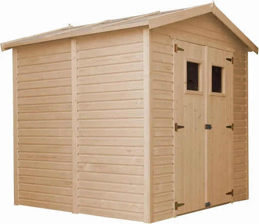 Casetta da giardino in legno con pavimento e finestre, 4,08 m² - Timbela M351