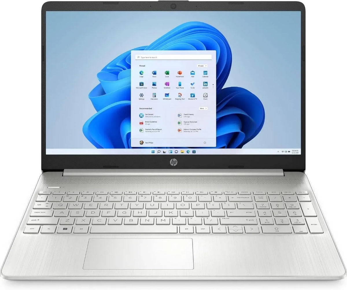 HP Laptop 15s-fq5072nl, i7-1255U, 16GB RAM, 512GB SSD, Iris Xe, 15,6' FHD, Antiriflesso, Windows 11