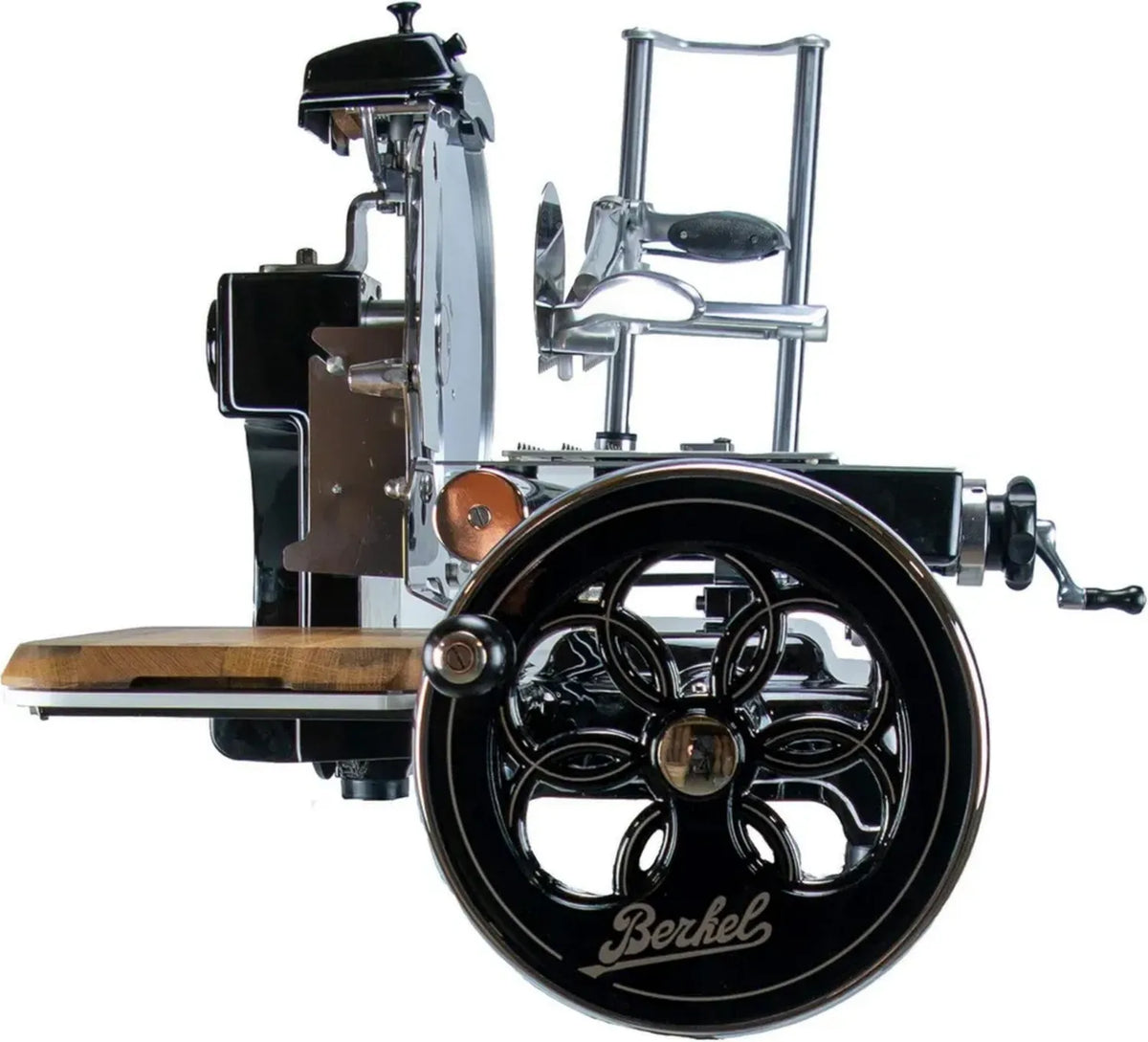 Affettatrice Volano B3 Nero Berkel con Tagliere in Legno di Faggio