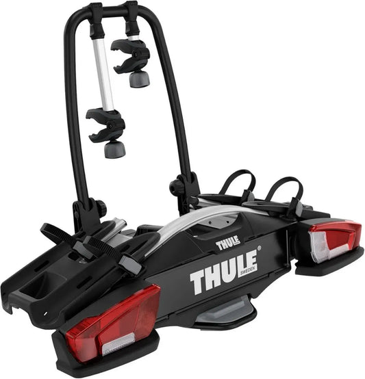Portabici da Traino Thule Velocompact 13-pin Nero/Alluminio, 2 Biciclette
