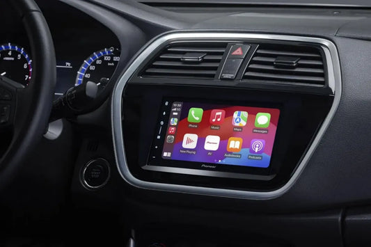 Pioneer SPH-DA77DAB - Centro Multimediale 2DIN, Schermo Tattile Capacitivo 6,8', Wi-Fi, Bluetooth, Apple CarPlay, Android Auto, DAB+, Equalizzatore Grafico 13 Bande